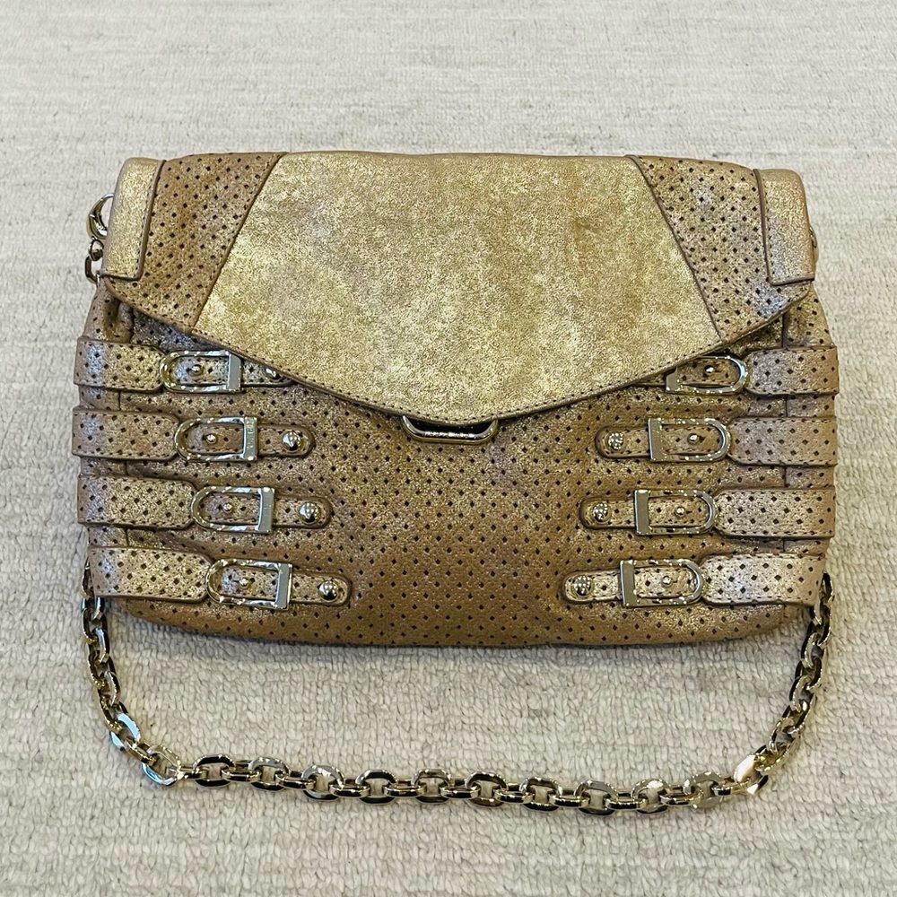 Jimmy Choo Perforated Bardia Clutch - Picture 5 of 5